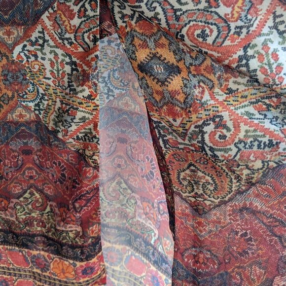 Zara Boho Print Maxi Dress - Picture 9 of 12